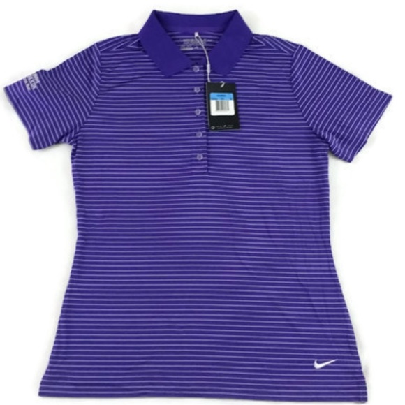 Nike Tops - Nike Golf Tour Dri Fit Mitsubishi Logo Polo Shirt